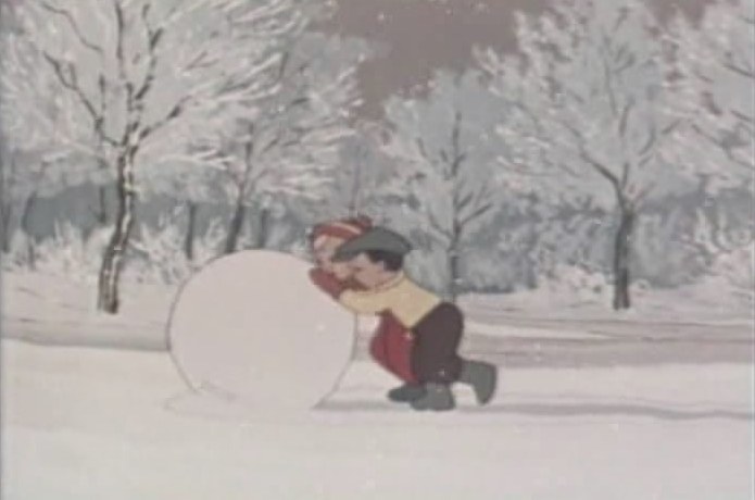 Кадры из Снеговик-почтовик (1956)