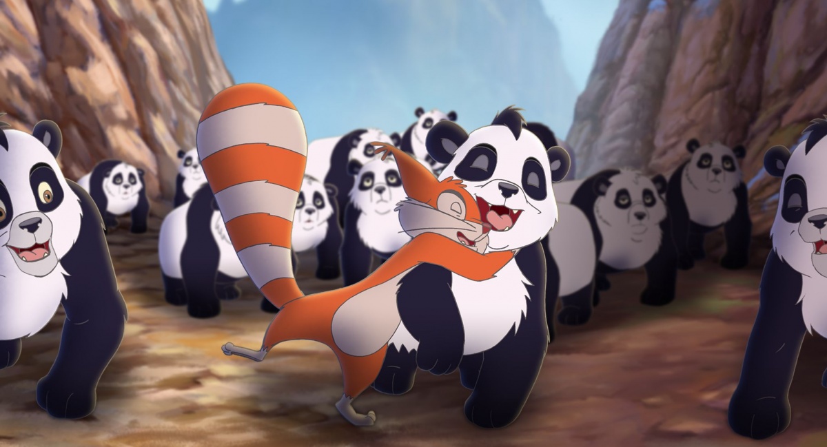 Кадры из Смелый большой панда (2011)