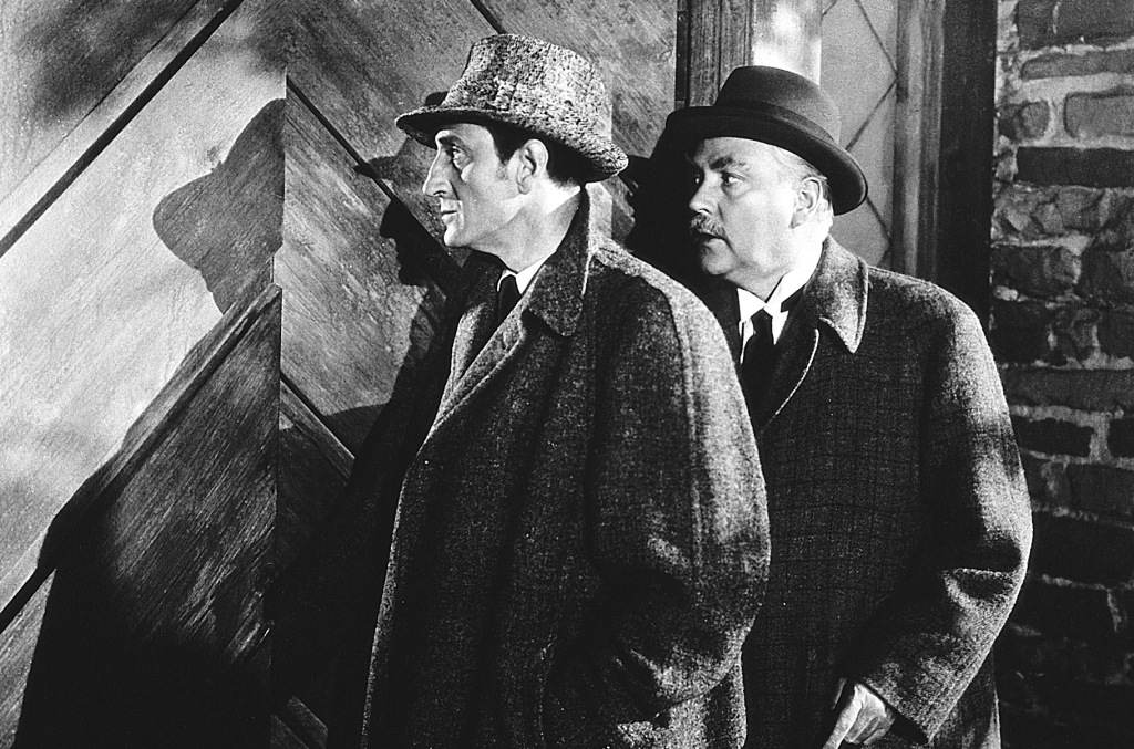 Кадры из Шерлок Холмс: Багровый коготь (1944)