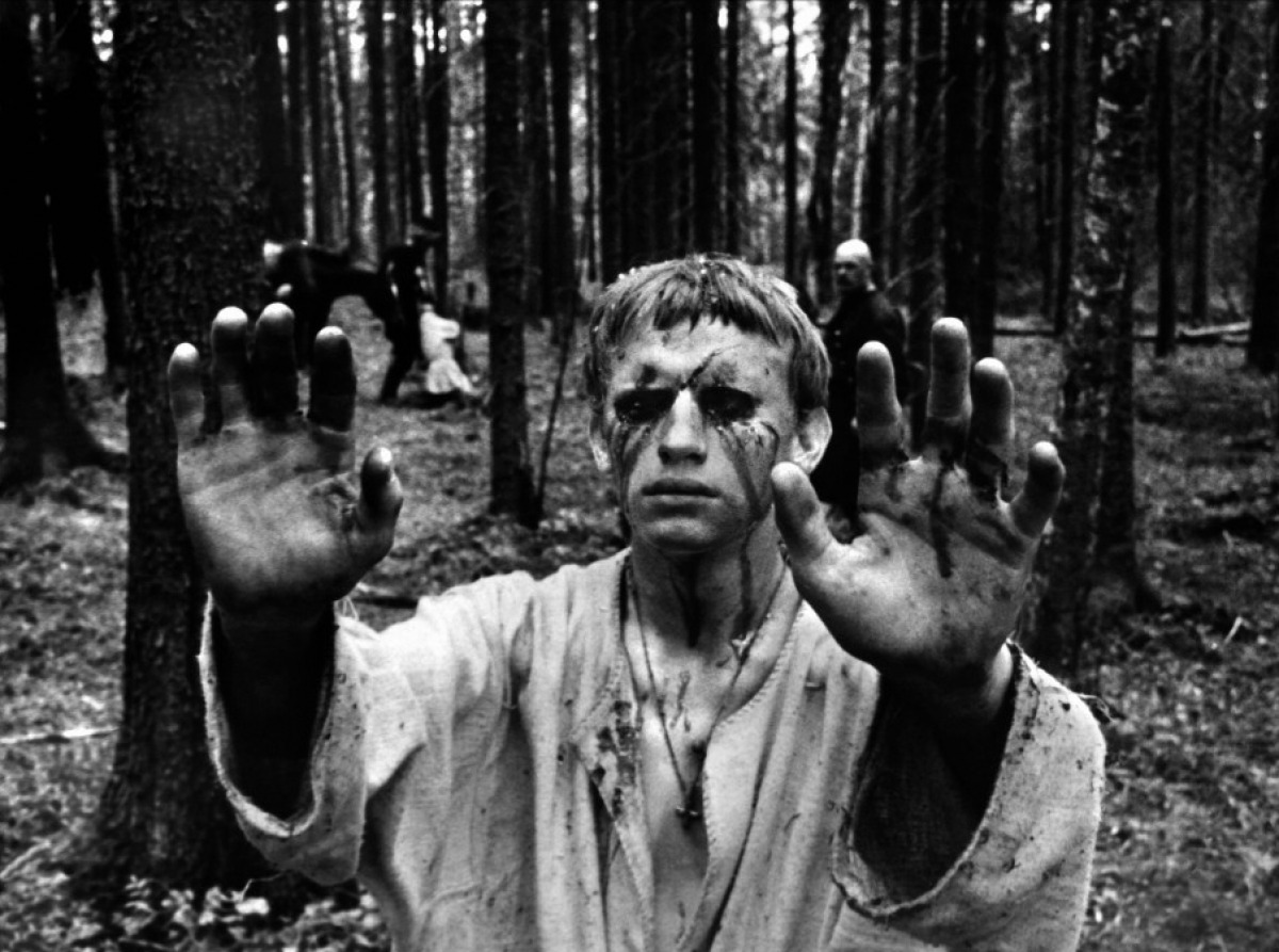 Кадры из Андрей Рублев (1966)