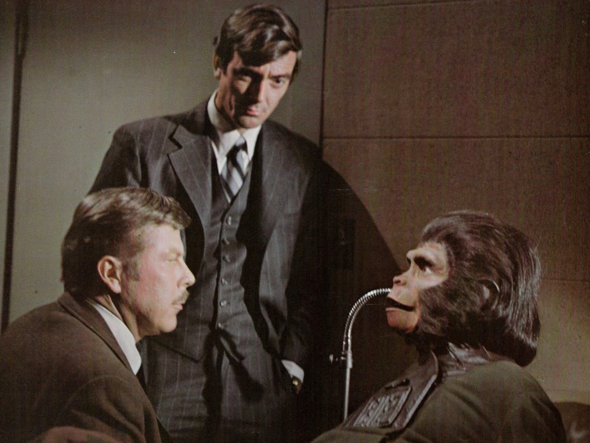 Кадры из Бегство с планеты обезьян (1971)