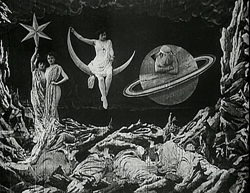 Кадры из Путешествие на Луну (1902)