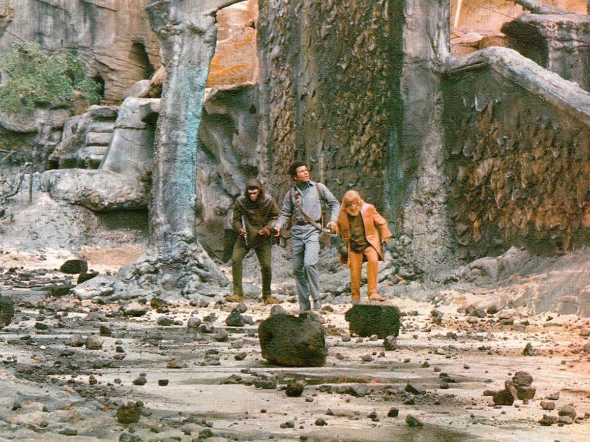 Кадры из Битва за планету обезьян (1973)