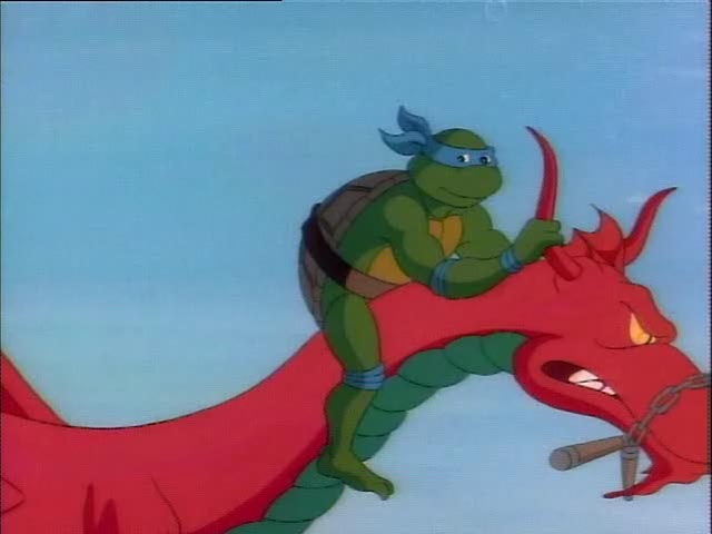 Кадры из Черепашки мутанты ниндзя (1987)