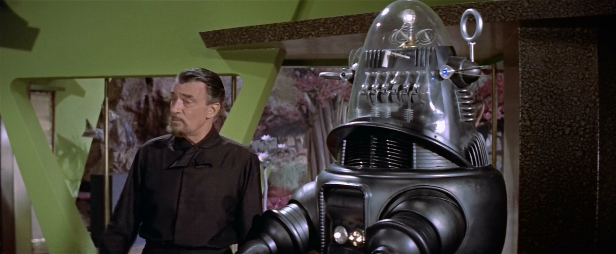 Кадры из Запретная планета (1956)