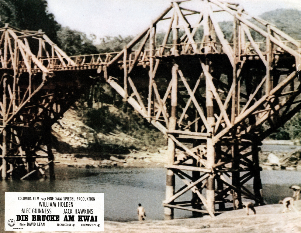 Кадры из Мост через реку Квай (1957)