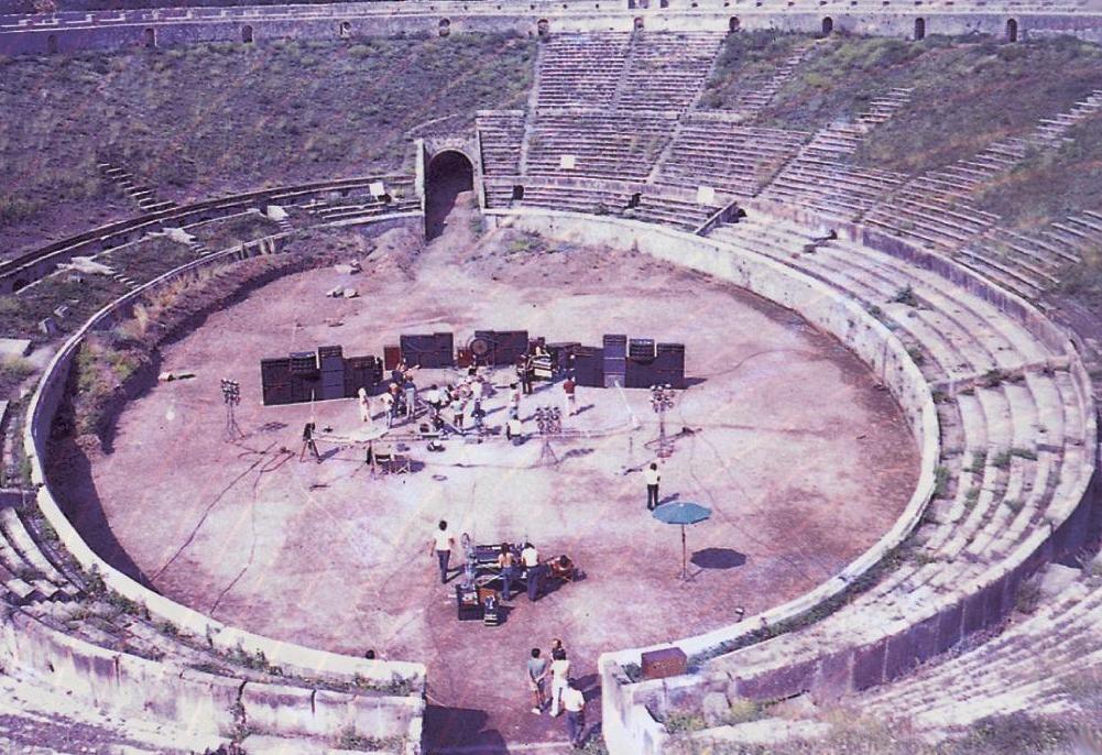 Кадры из Пинк Флойд: Концерт в Помпеи (1972)