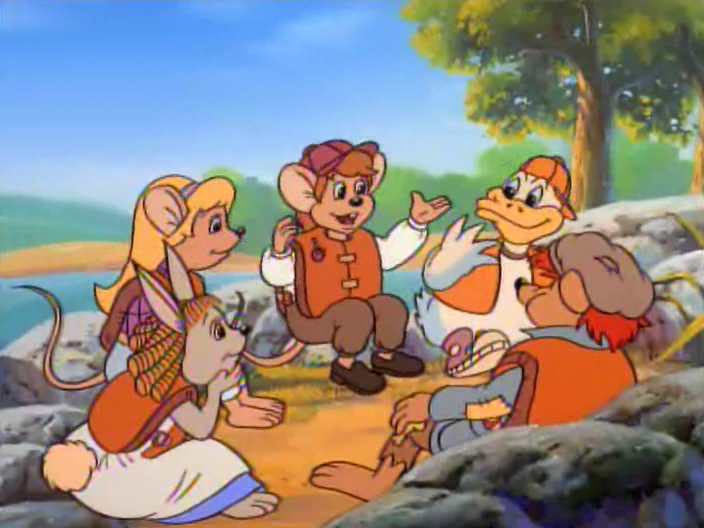 Кадры из Приключения полевого мышонка (1996)