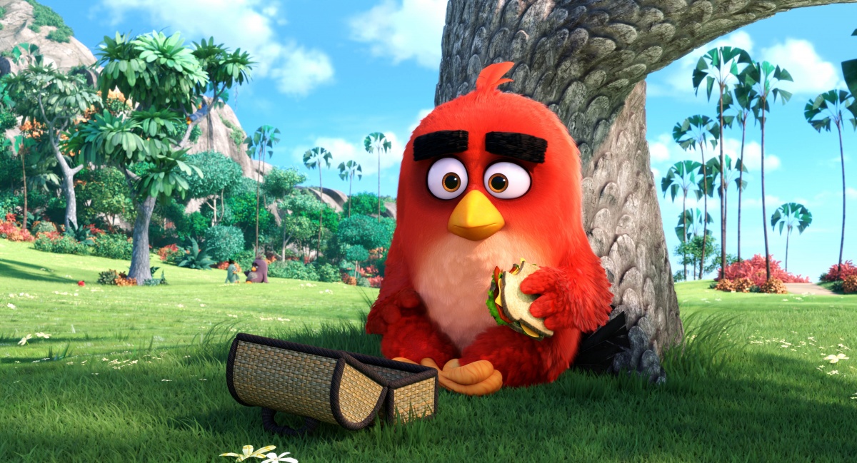 Кадры из Angry Birds в кино (2016)