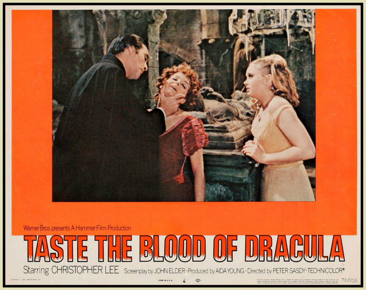 Кадры из Вкус крови Дракулы (1970)