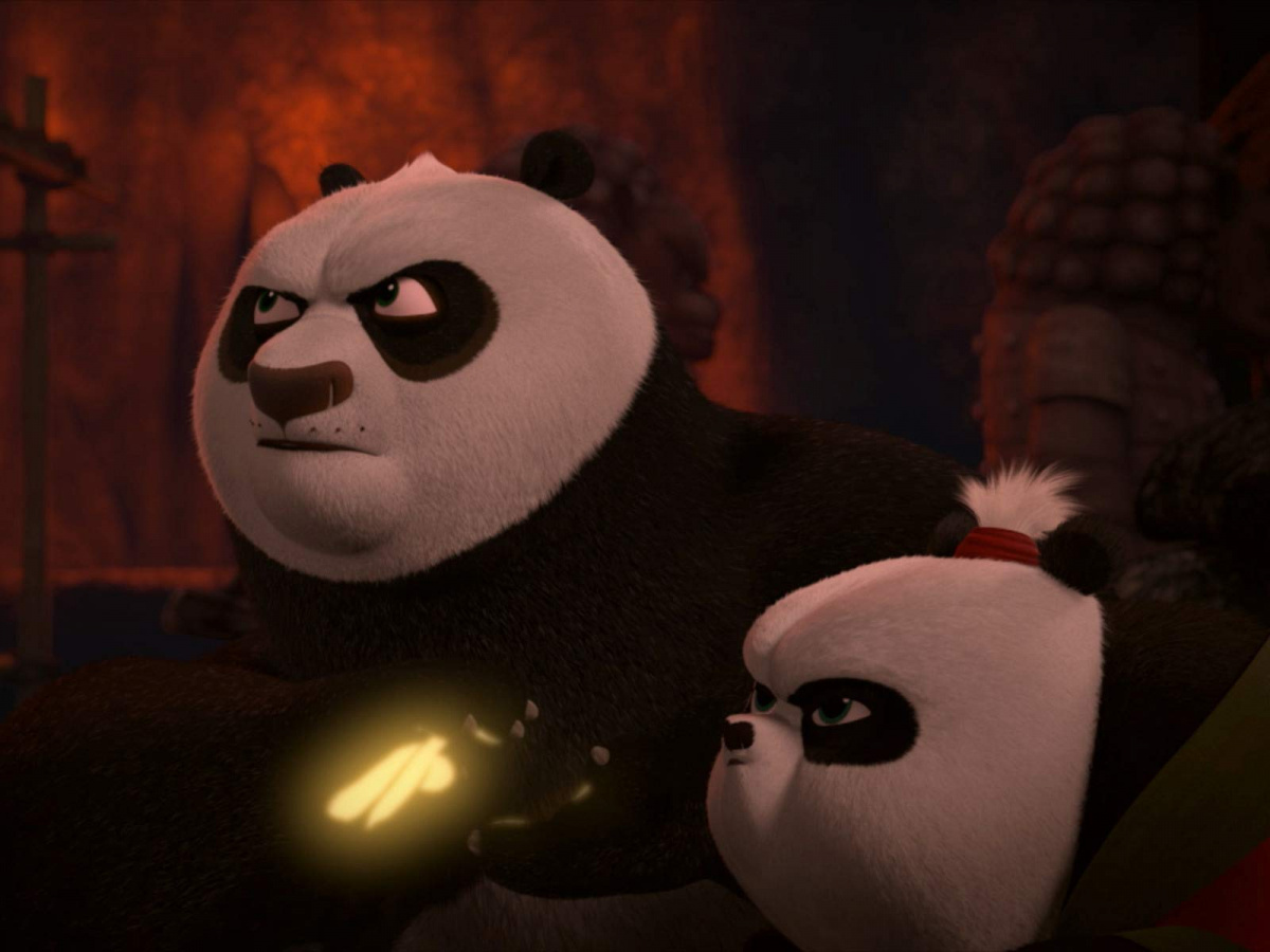 Кадры из Кунг-фу панда: Лапки судьбы (2018)