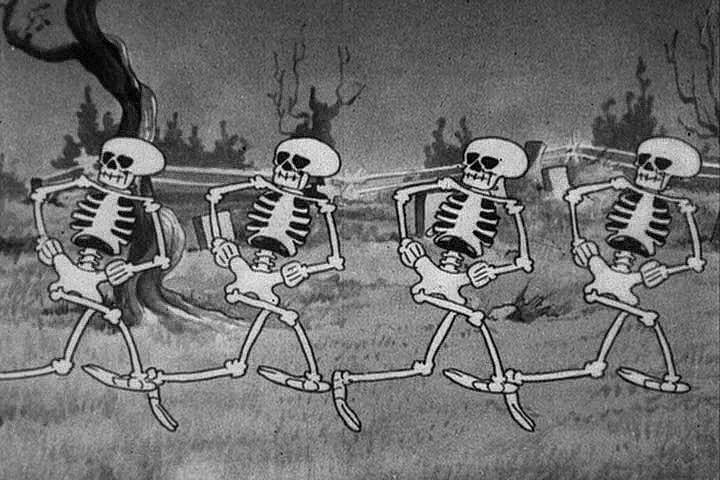 Кадры из Танец скелетов (1929)