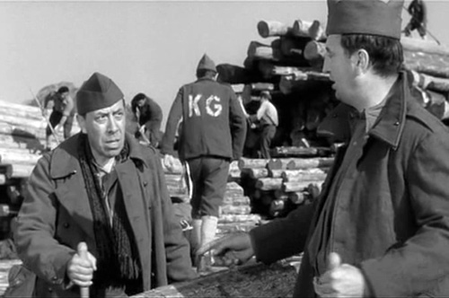 Кадры из Корова и солдат (1959)