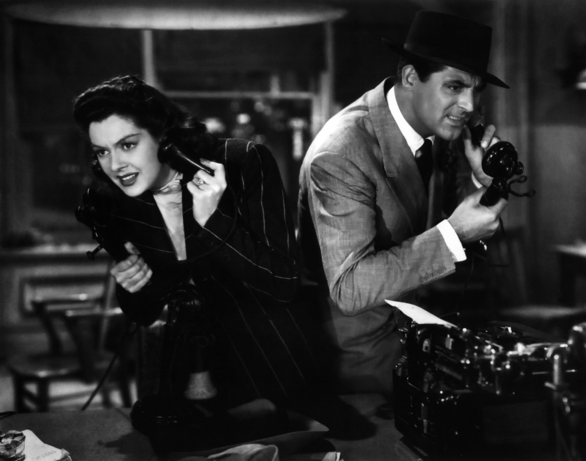 Кадры из Его девушка Пятница (1940)