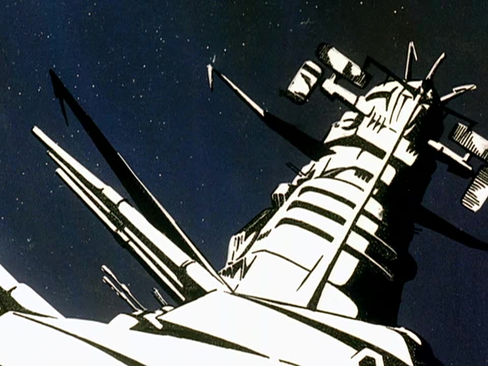 Кадры из Космический крейсер Ямато (1977)