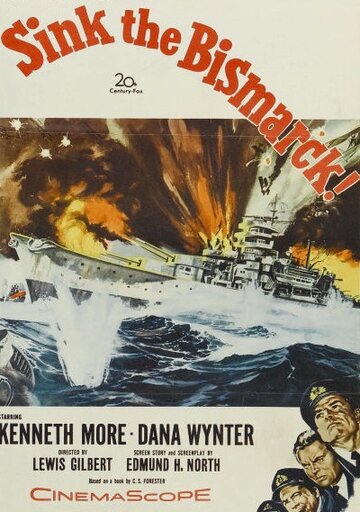 Постер Трейлер фильма Потопить «Бисмарк» 1960 онлайн бесплатно в хорошем качестве