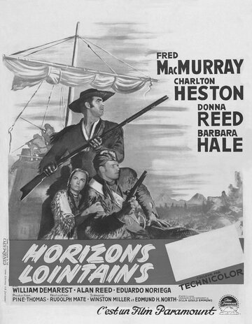 Постер Смотреть фильм Далекие горизонты 1955 онлайн бесплатно в хорошем качестве