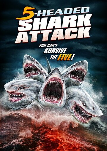 Смотреть Нападение пятиглавой акулы онлайн в HD качестве 720p