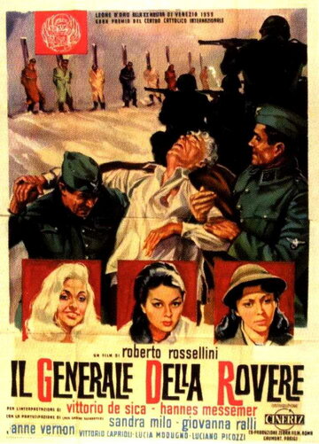 Постер Трейлер фильма Генерал Делла Ровере 1959 онлайн бесплатно в хорошем качестве