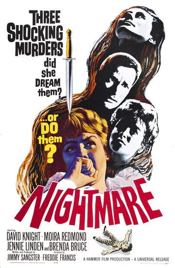 Постер Смотреть фильм Ночной кошмар 1964 онлайн бесплатно в хорошем качестве