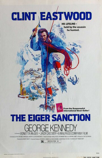 Постер Смотреть фильм Санкция на пике Эйгера 1975 онлайн бесплатно в хорошем качестве