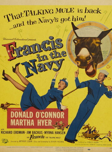 Постер Смотреть фильм Фрэнсис на флоте 1955 онлайн бесплатно в хорошем качестве