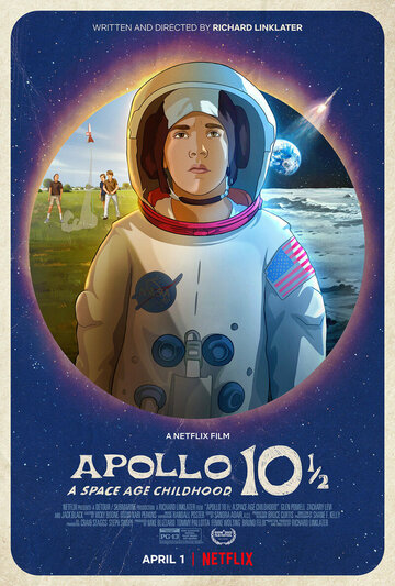 Постер Смотреть фильм Аполлон-10½: Приключение космического века 2022 онлайн бесплатно в хорошем качестве
