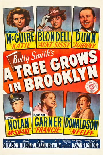 Постер Трейлер фильма Дерево растет в Бруклине 1945 онлайн бесплатно в хорошем качестве