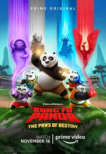 Постер Смотреть сериал Кунг-фу панда: Лапки судьбы 2018 онлайн бесплатно в хорошем качестве