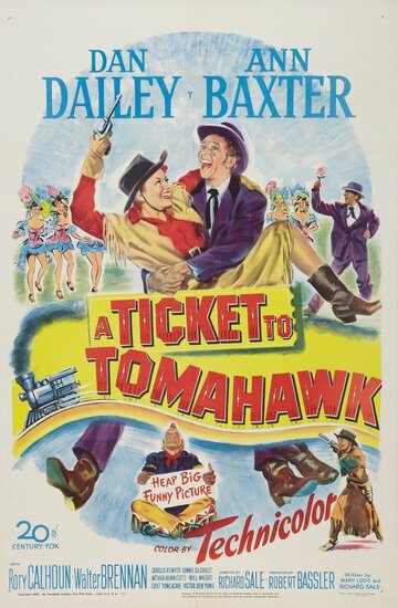 Постер Смотреть фильм Билет в Томагавк 1950 онлайн бесплатно в хорошем качестве