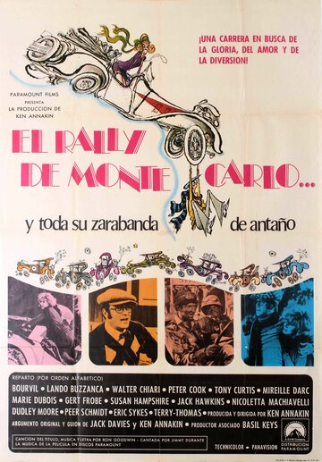 Постер Смотреть фильм Бросок в Монте-Карло 1969 онлайн бесплатно в хорошем качестве