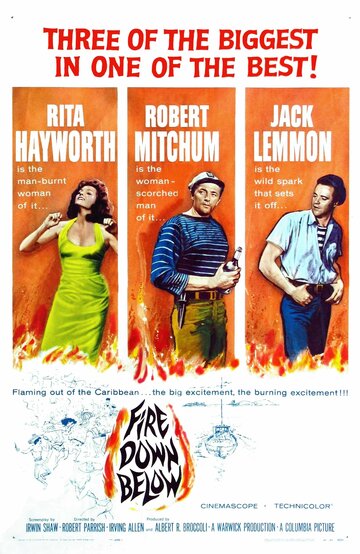 Постер Трейлер фильма Огонь из преисподней 1957 онлайн бесплатно в хорошем качестве