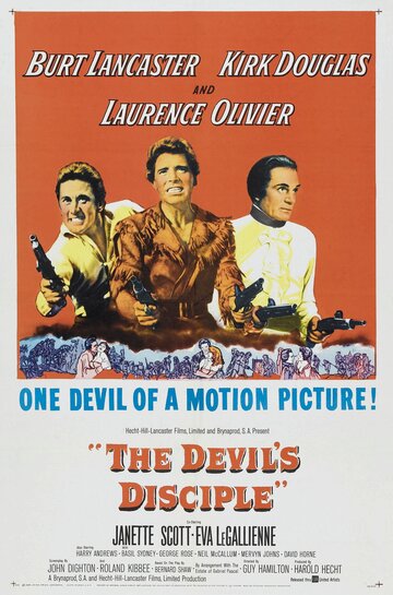 Постер Смотреть фильм Ученик дьявола 1959 онлайн бесплатно в хорошем качестве