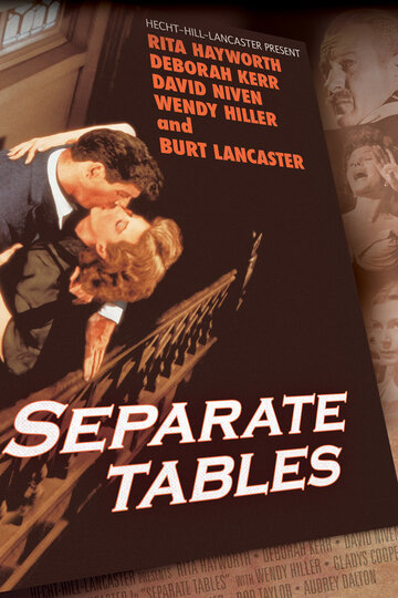 Постер Трейлер фильма За отдельными столиками 1958 онлайн бесплатно в хорошем качестве