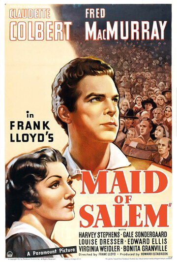 Постер Смотреть фильм Девушка Салема 1937 онлайн бесплатно в хорошем качестве