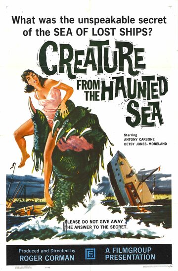 Постер Смотреть фильм Существо из моря с привидениями 1961 онлайн бесплатно в хорошем качестве