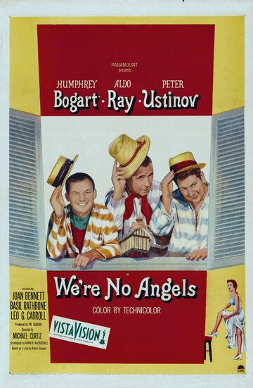 Постер Трейлер фильма Мы не ангелы 1955 онлайн бесплатно в хорошем качестве