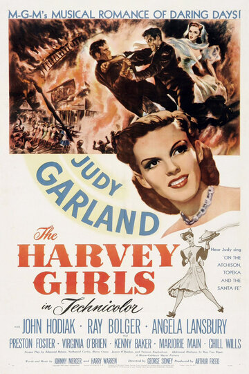 Постер Трейлер фильма Девушки Харви 1946 онлайн бесплатно в хорошем качестве