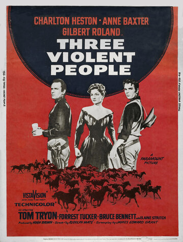 Постер Трейлер фильма Три жестоких человека 1956 онлайн бесплатно в хорошем качестве