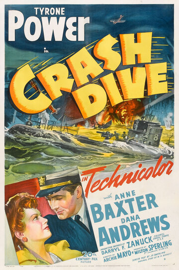Постер Смотреть фильм Опасное погружение 1943 онлайн бесплатно в хорошем качестве