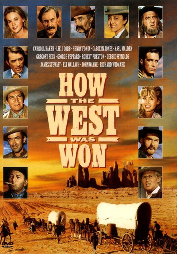 Постер Трейлер фильма Война на Диком Западе 1962 онлайн бесплатно в хорошем качестве