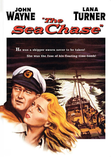 Постер Смотреть фильм Морская погоня 1955 онлайн бесплатно в хорошем качестве