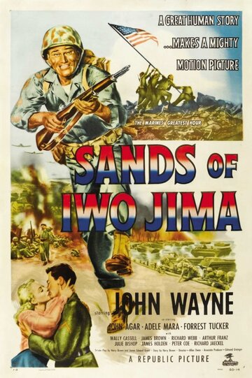 Постер Смотреть фильм Пески Иводзимы 1949 онлайн бесплатно в хорошем качестве