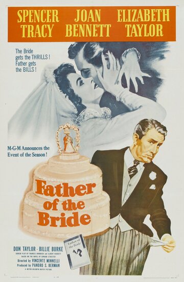 Постер Смотреть фильм Отец невесты 1950 онлайн бесплатно в хорошем качестве