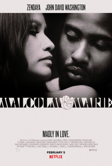 Постер Смотреть фильм Малкольм и Мари 2021 онлайн бесплатно в хорошем качестве