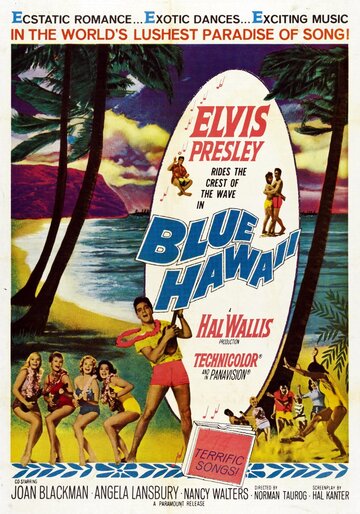 Постер Смотреть фильм Голубые Гавайи 1961 онлайн бесплатно в хорошем качестве