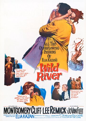 Постер Трейлер фильма Дикая река 1960 онлайн бесплатно в хорошем качестве