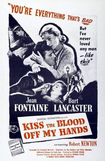 Постер Смотреть фильм Поцелуями сотри кровь с моих рук 1948 онлайн бесплатно в хорошем качестве