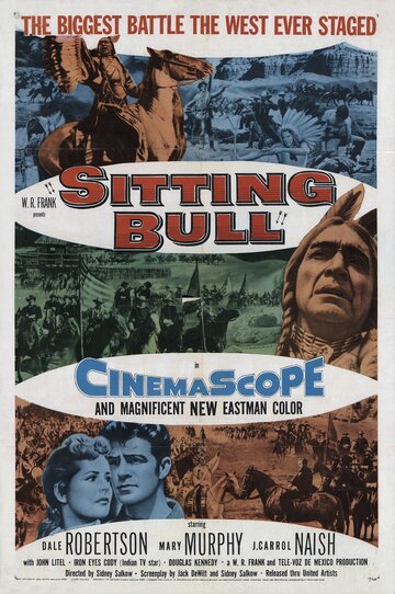 Постер Смотреть фильм Сидящий Бык 1954 онлайн бесплатно в хорошем качестве