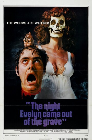 Постер Смотреть фильм Ночью Эвелин вышла из могилы 1971 онлайн бесплатно в хорошем качестве